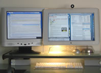 our typical workspace